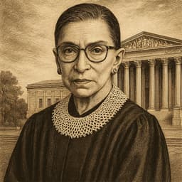 Portrait of Ruth Bader Ginsburg