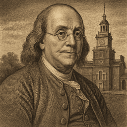 Portrait of Benjamin Franklin