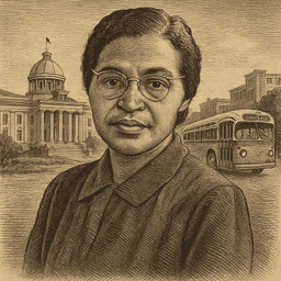 Portrait of Rosa Parks